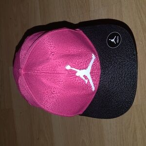 Air Jordan Jumpman Snapback Youth Pink Black Cap Hat